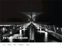 Tablet Screenshot of peterholdmann.com